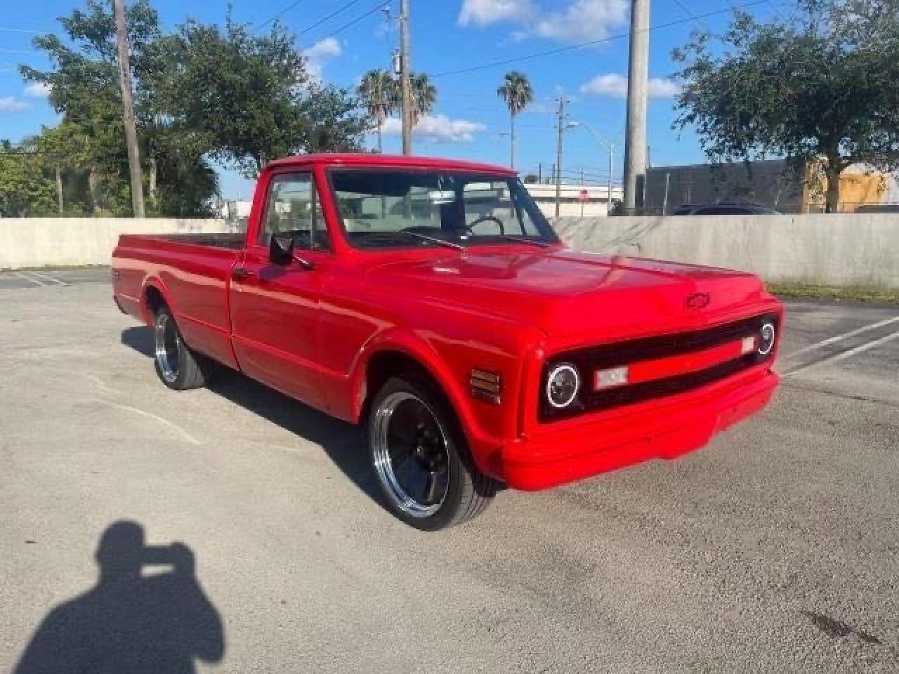 CHEVROLET C-10 1970 red   CS140Z133136 photo #1