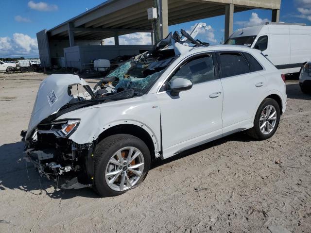 AUDI Q3 PREMIUM 2024 white  gas WA1EECF30R1120974 photo #1