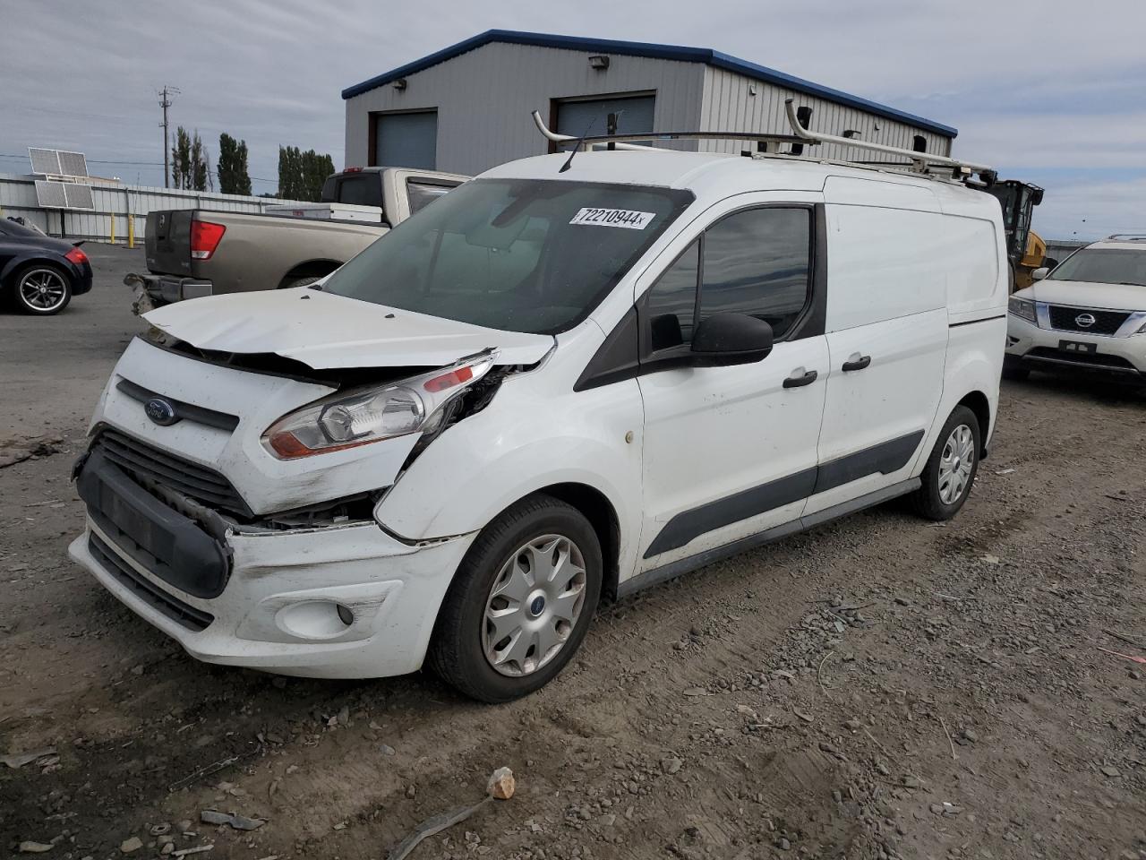 FORD TRANSIT CO 2018 white  gas NM0LS7F71J1349181 photo #1