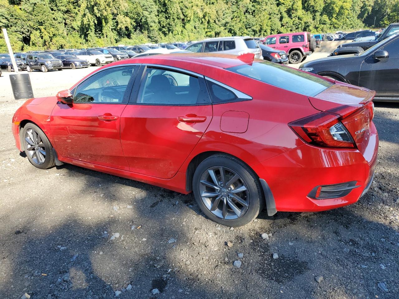 Lot #2871812353 2019 HONDA CIVIC EX