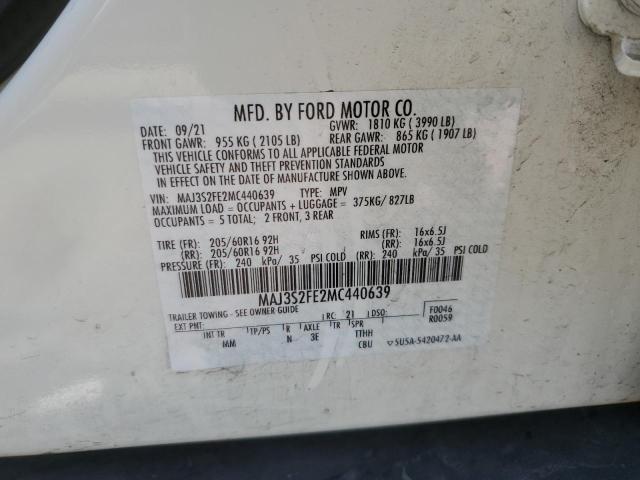 2021 FORD ECOSPORT S - MAJ3S2FE2MC440639