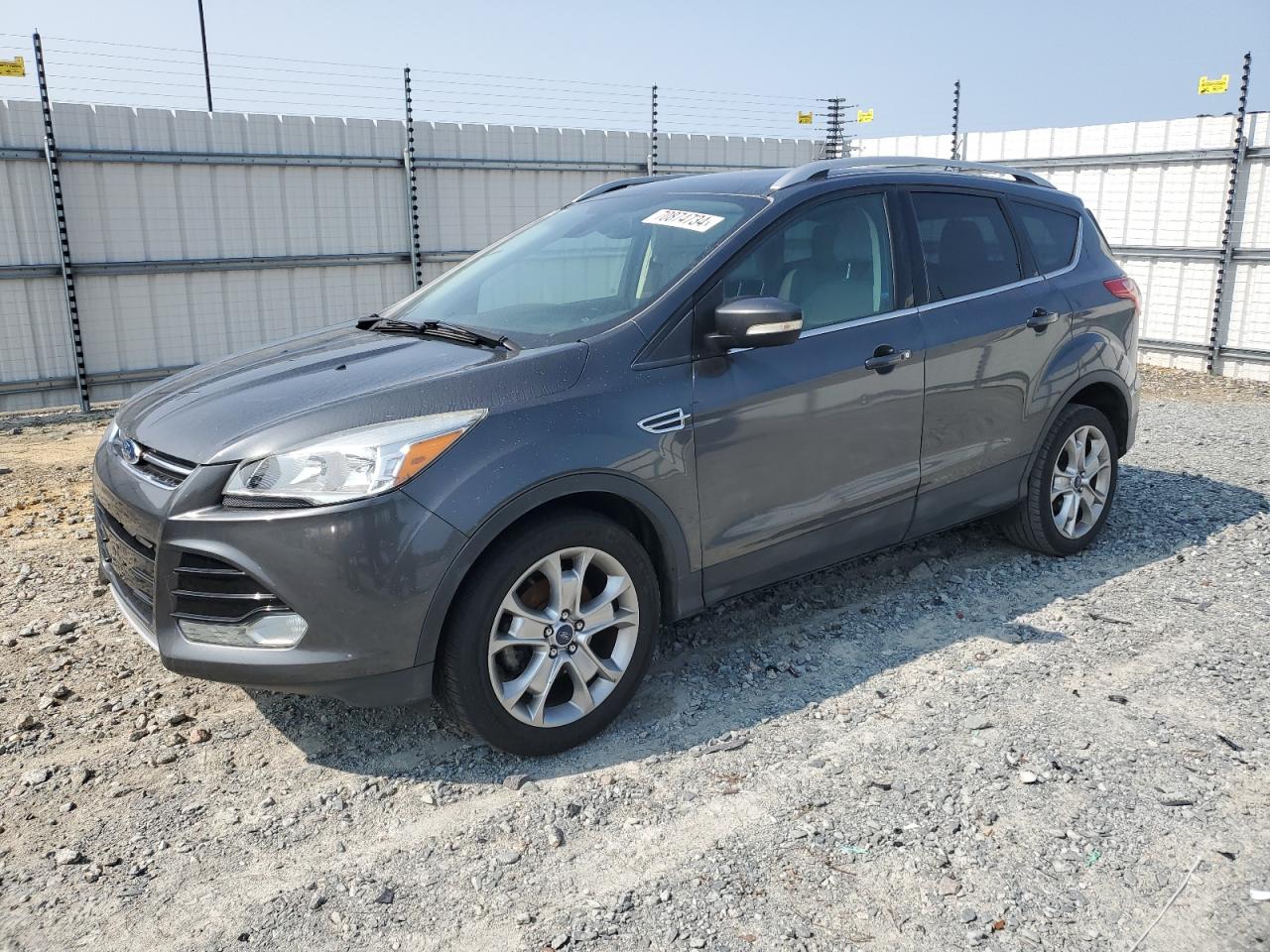 Lot #3003447101 2015 FORD ESCAPE TIT