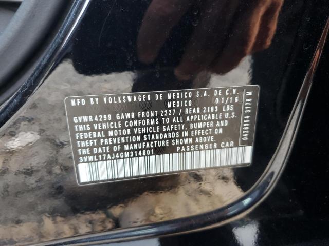 2016 VOLKSWAGEN JETTA SEL - 3VWL17AJ4GM314801