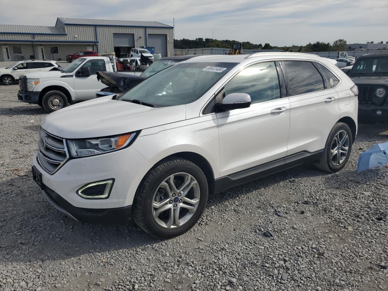 Lot #2826466906 2015 FORD EDGE TITAN