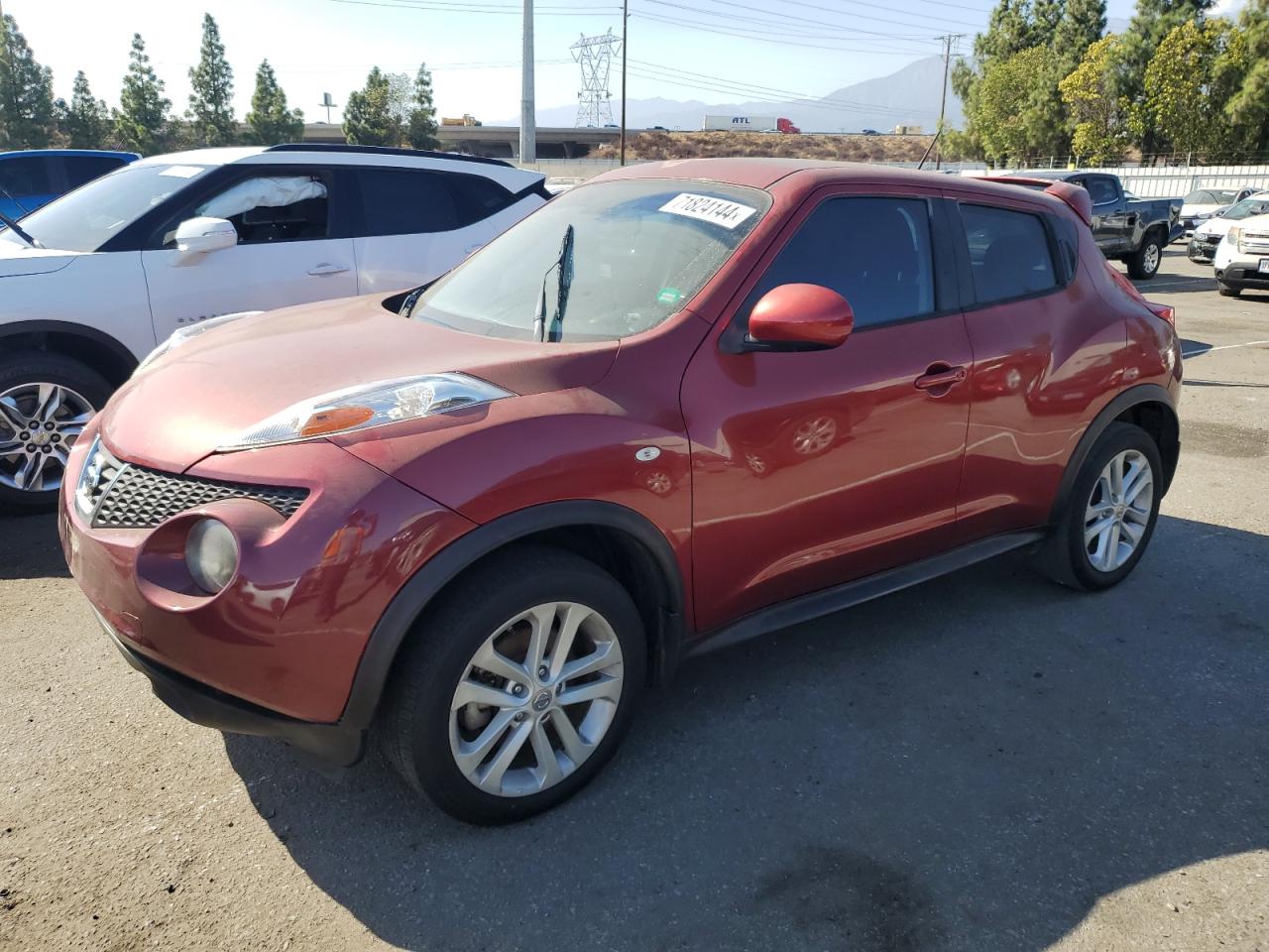 Lot #2862604308 2014 NISSAN JUKE S