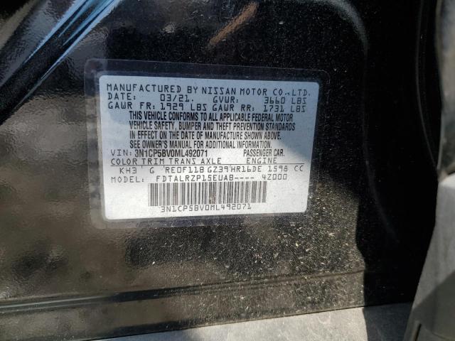 2021 NISSAN KICKS S - 3N1CP5BV0ML492071