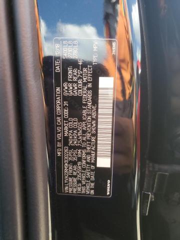 2019 VOLVO XC60 T6 R- LYVA22RM9KB302263