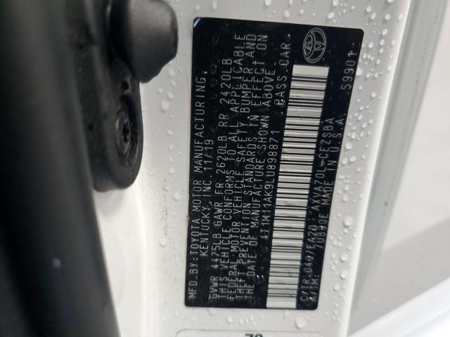 2020 TOYOTA CAMRY SE - 4T1M11AK9LU898871