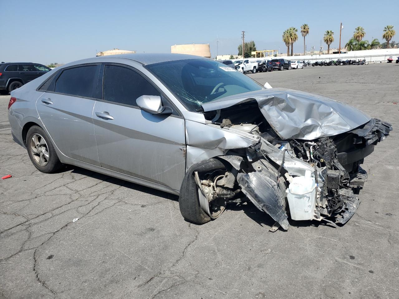 Lot #2955417619 2021 HYUNDAI ELANTRA SE