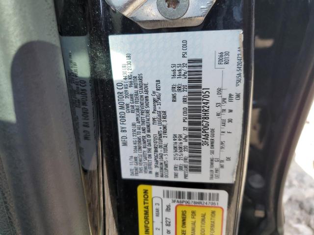 2017 FORD FUSION S - 3FA6P0G78HR247051