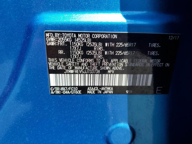 2018 TOYOTA RAV4 ADVEN - JTMWFREV5JJ733738