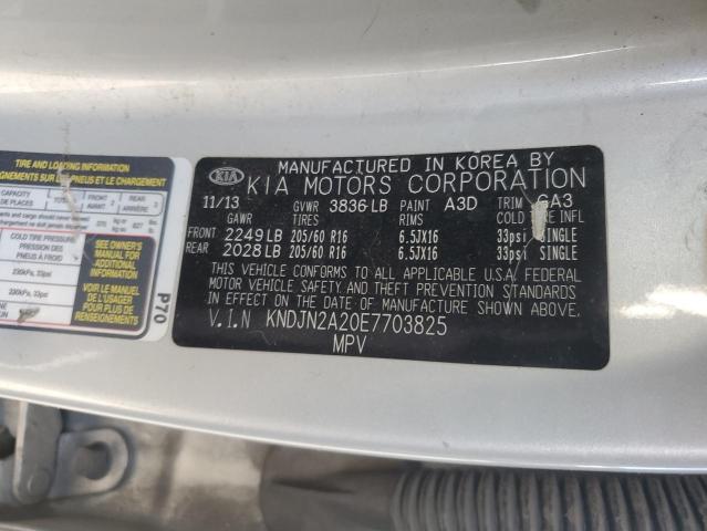 VIN KNDJN2A20E7703825 2014 KIA Soul no.12