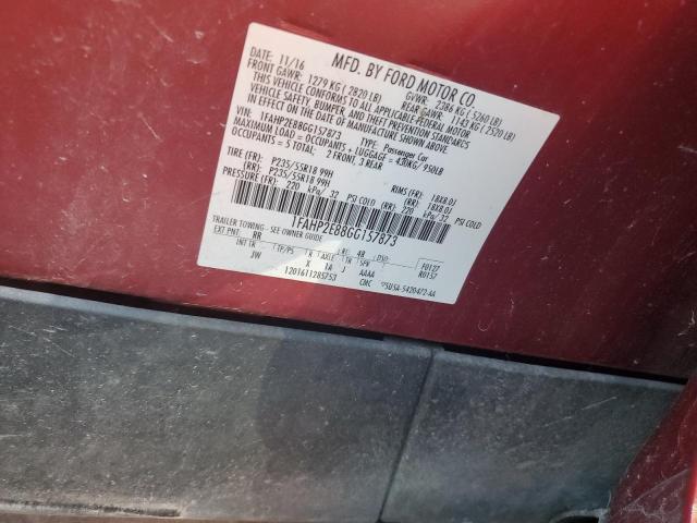 2016 FORD TAURUS SEL - 1FAHP2E88GG157873