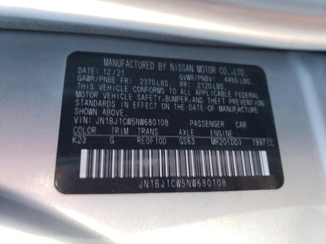 2022 NISSAN ROGUE SPOR - JN1BJ1CW5NW680108