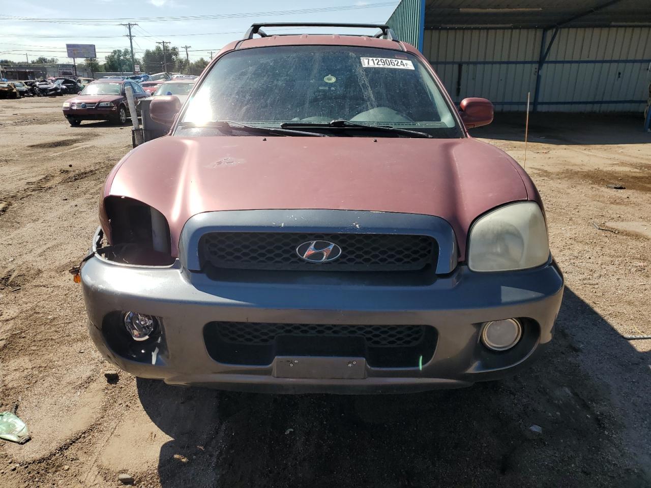 Lot #2923727596 2002 HYUNDAI SANTA FE G