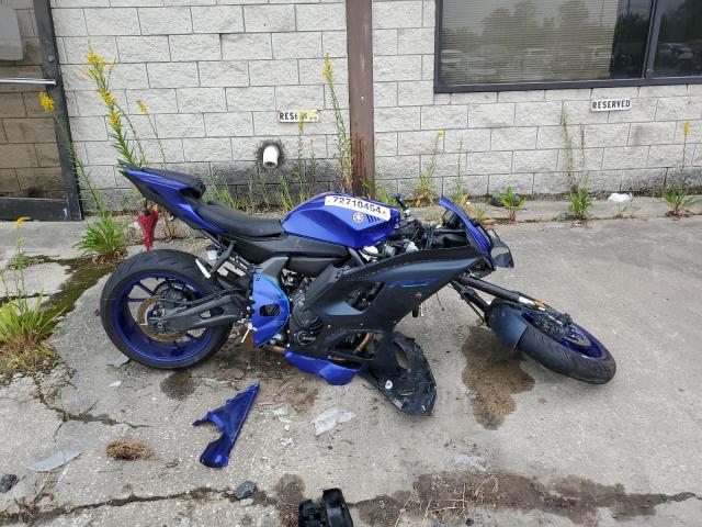 YAMAHA YZFR7 2023 blue  gas JYARM38E2PA008050 photo #1