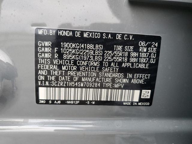 VIN 3CZRZ1H54SM709284 2025 HONDA HR-V no.13