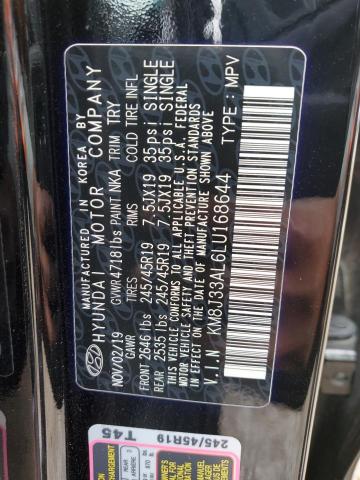 2020 HYUNDAI TUCSON LIM - KM8J33AL6LU168644