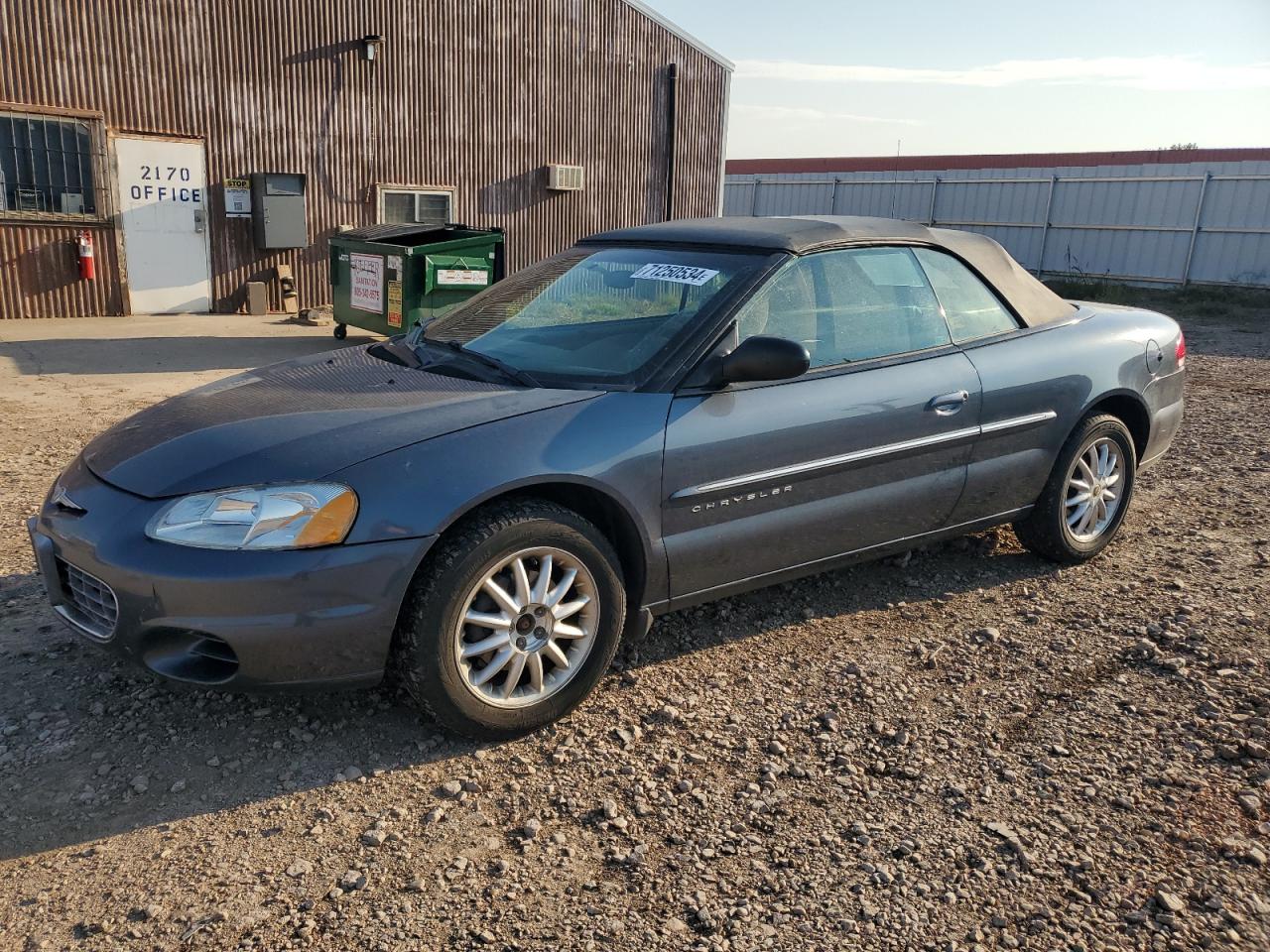 Lot #2838367777 2001 CHRYSLER SEBRING LX