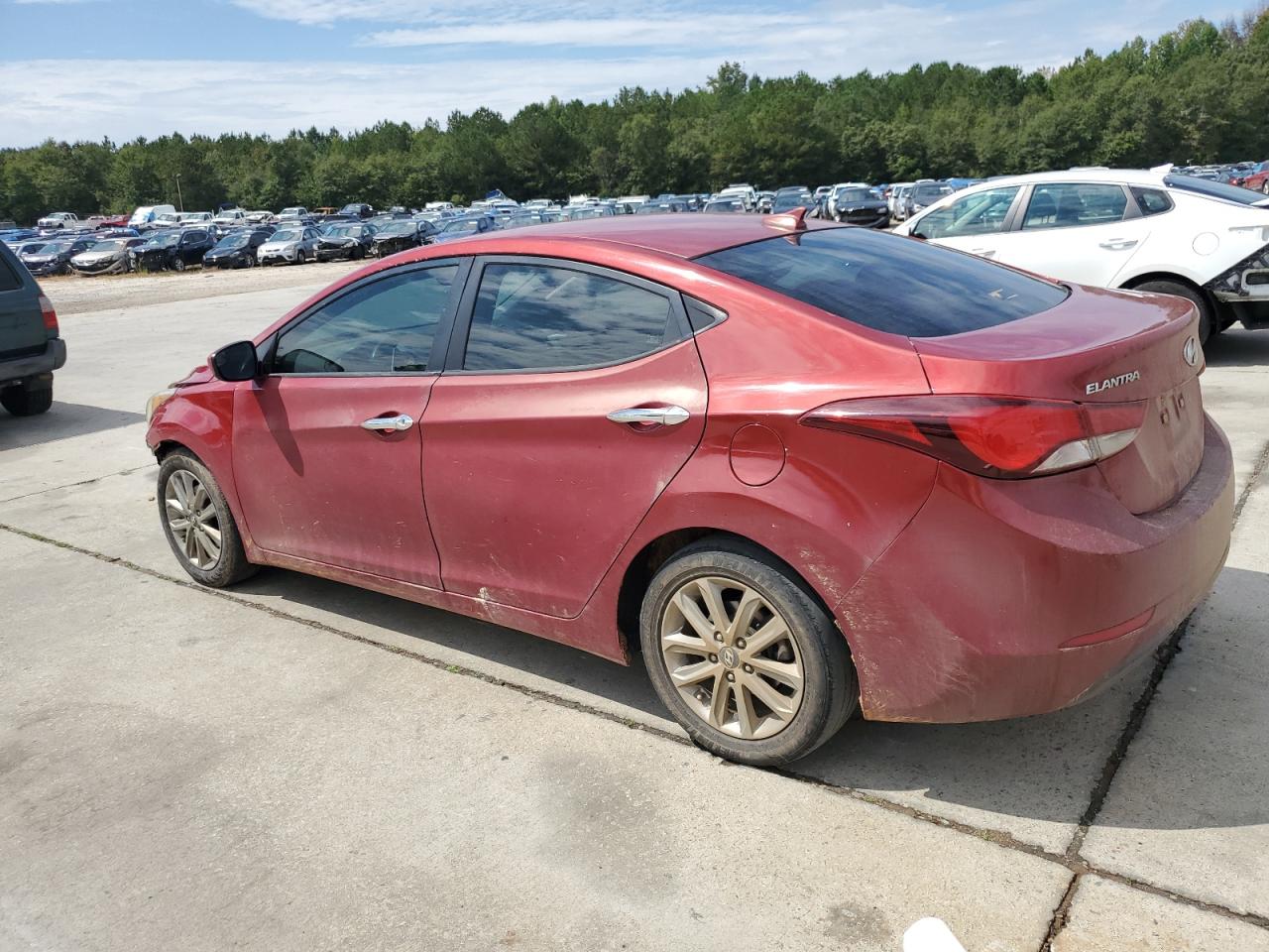 Lot #2890676625 2016 HYUNDAI ELANTRA SE