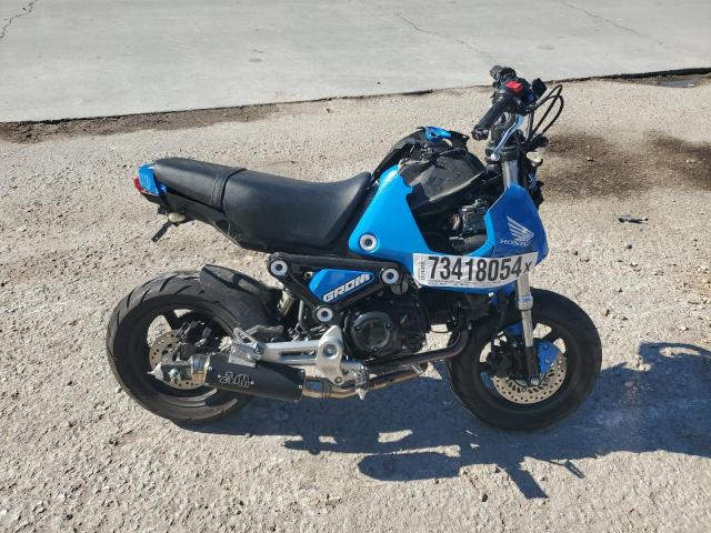 HONDA GROM A 2022 blue  gas MLHJC9256N5000634 photo #1