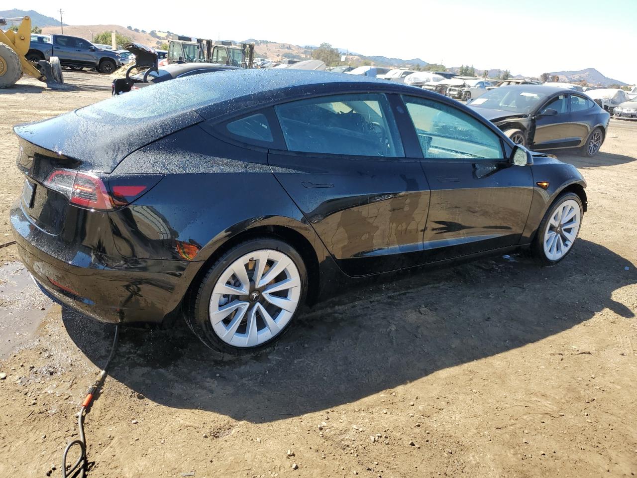 Lot #2991173190 2022 TESLA MODEL 3