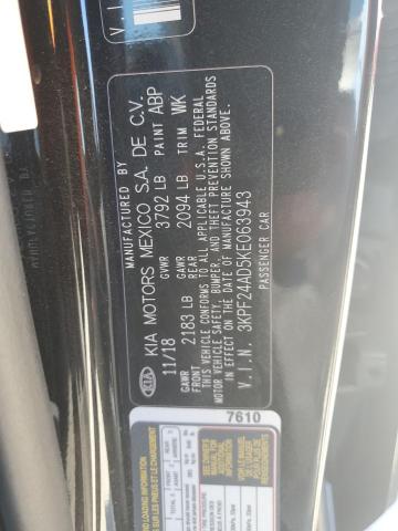 2019 KIA FORTE FE - 3KPF24AD5KE063943