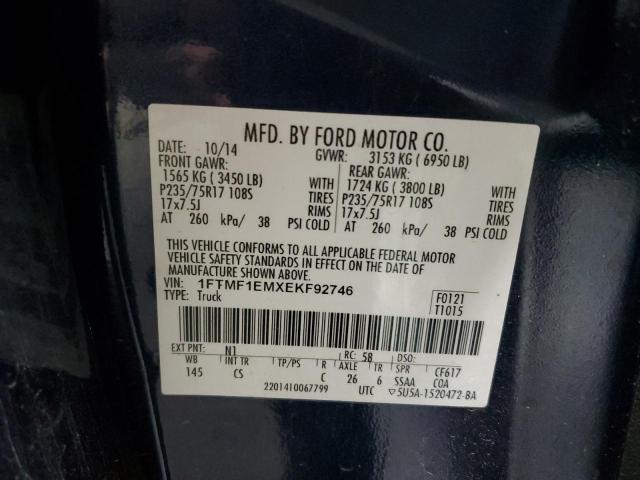 VIN 1FTMF1EMXEKF92746 2014 Ford F-150 no.12