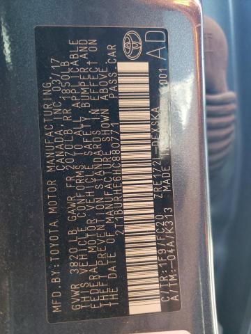 2017 TOYOTA COROLLA L - 2T1BURHE6HC880771