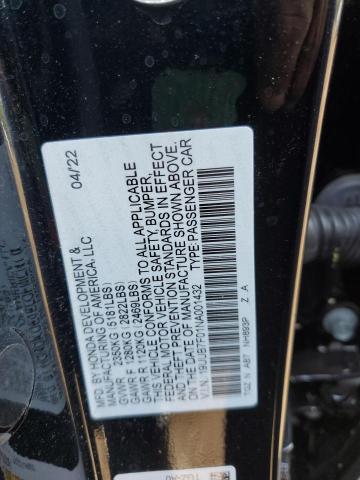 2022 ACURA TLX TYPE S 19UUB7F01NA001432  70314674