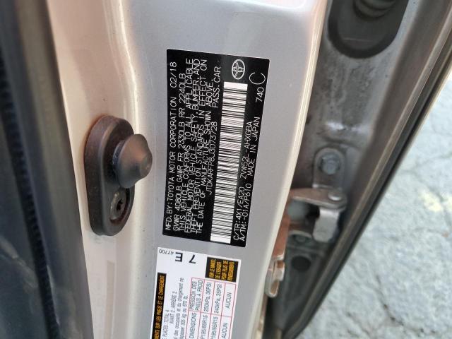 2018 TOYOTA PRIUS PRIM - JTDKARFP8J3073728