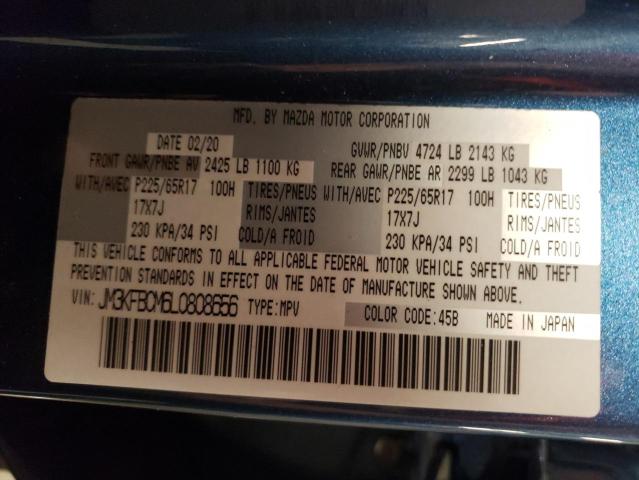 2020 MAZDA CX-5 TOURI - JM3KFBCM6L0808656