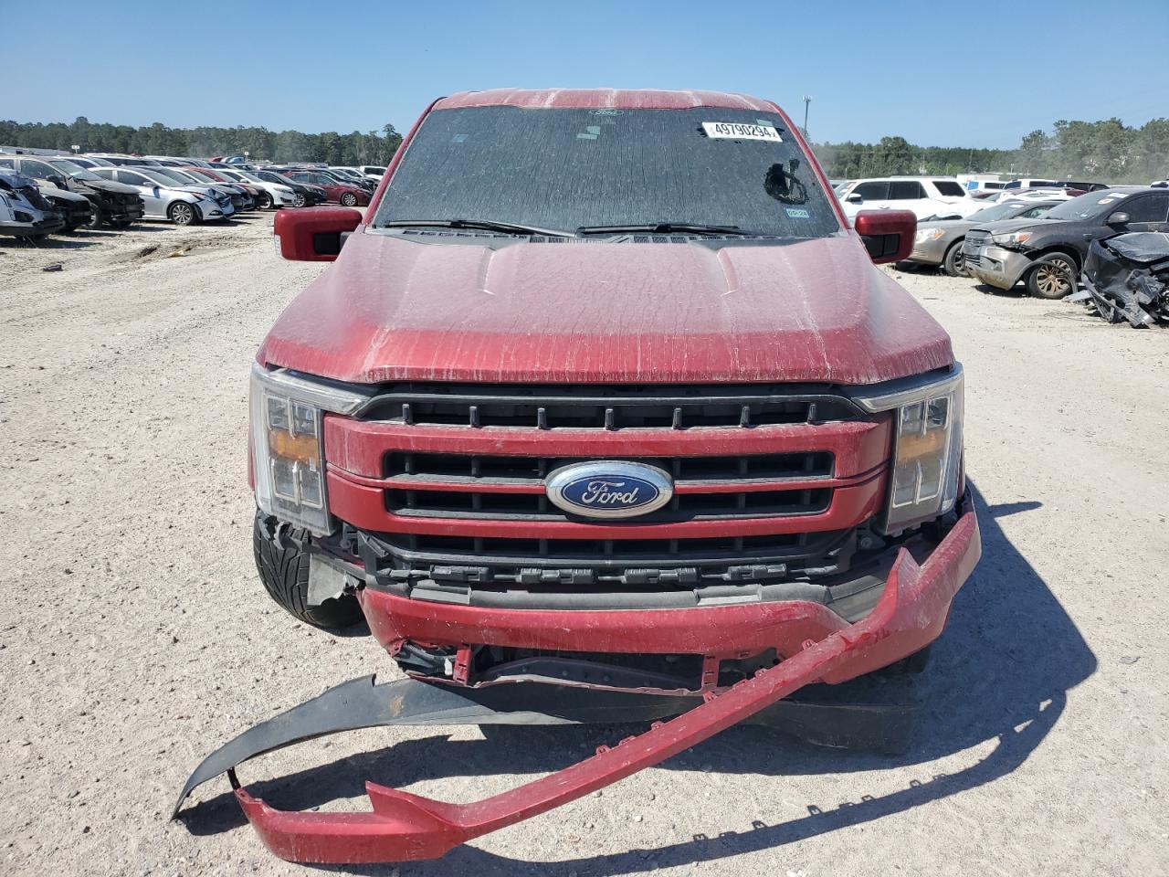 Lot #2918532694 2021 FORD F150 SUPER