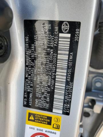 2016 TOYOTA CAMRY LE - 4T4BF1FK1GR530052