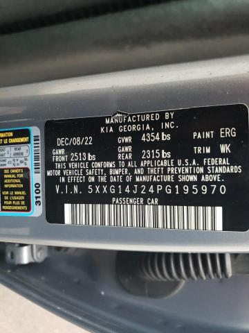 2023 KIA K5 LXS - 5XXG14J24PG195970