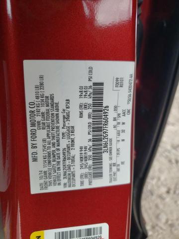 2015 LINCOLN MKZ - 3LN6L2G97FR604926