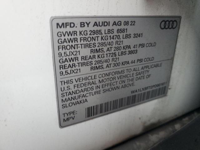 VIN WA1LXBF72PD001611 2023 Audi Q7, Premium Plus no.13