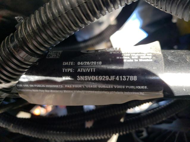 2018 POLARIS RZR XP TUR - 3NSVDE929JF413788