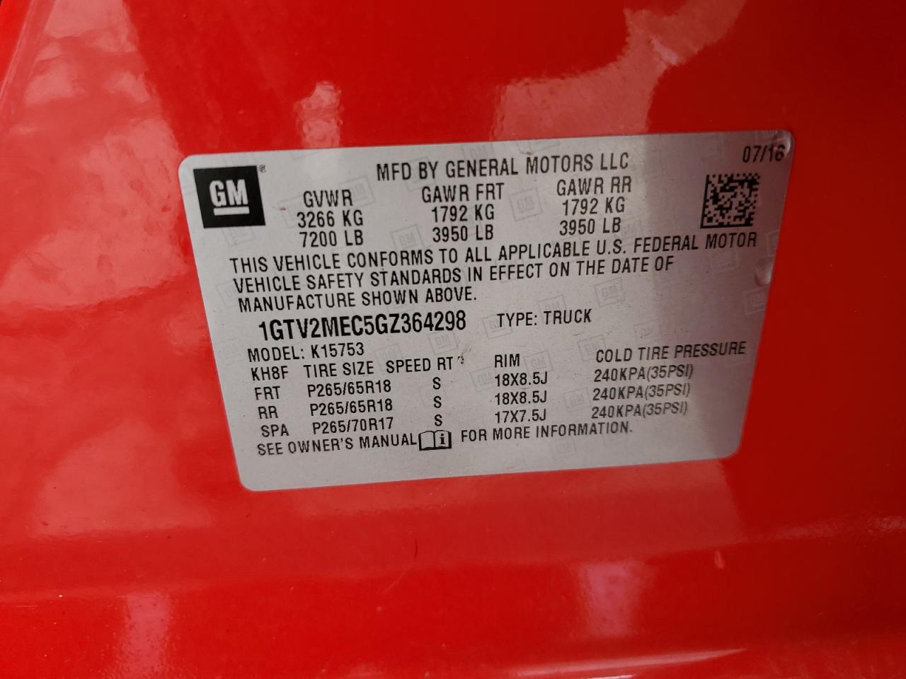 GMC SIERRA K1500 SLE