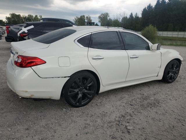 INFINITI M56 2011 white  gas JN1AY1AP7BM520127 photo #4