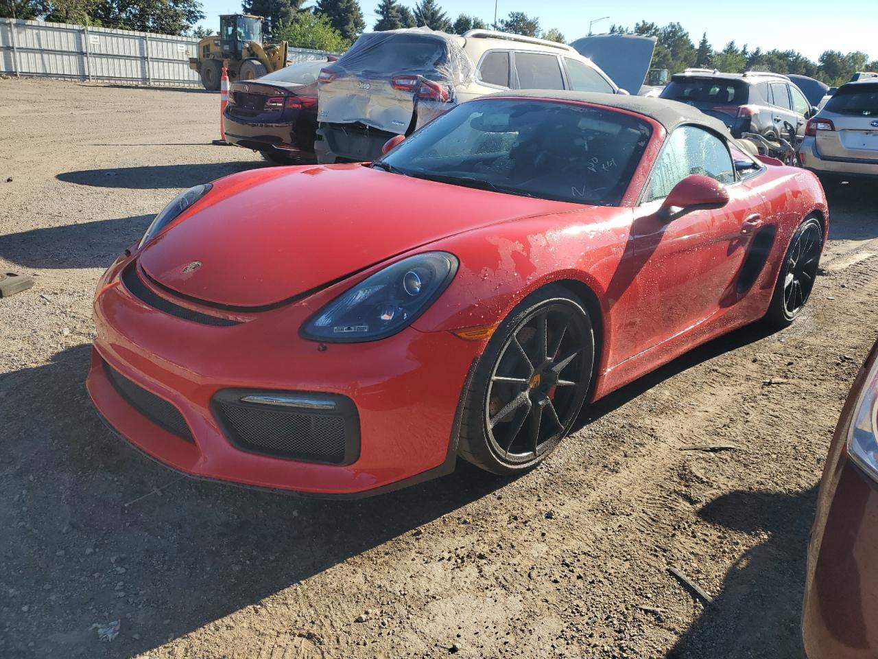 Porsche Boxster 2016 Spyder