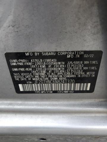2022 SUBARU CROSSTREK - JF2GTHNC6N8241370