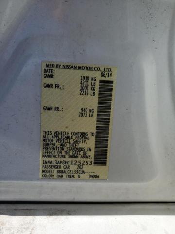 2015 NISSAN ALTIMA 2.5 - 1N4AL3AP8FC125253