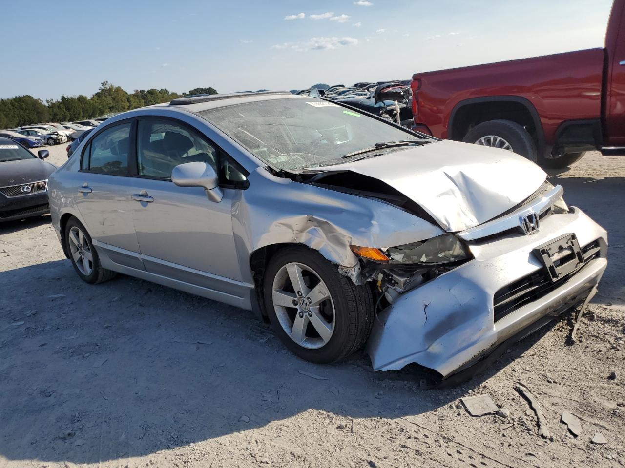 Lot #2843389580 2008 HONDA CIVIC EXL