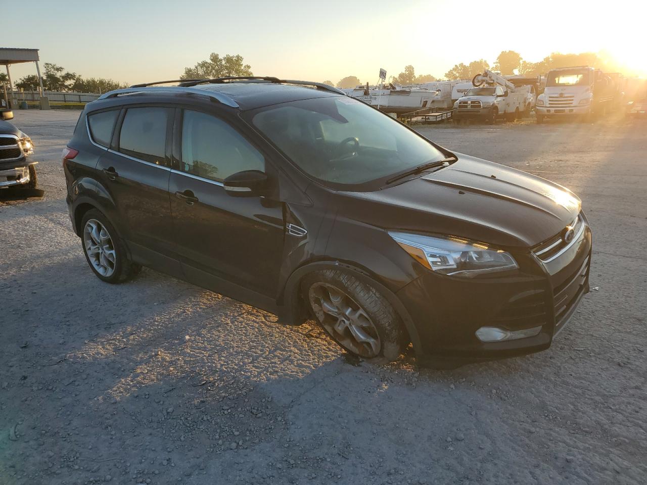 Lot #2907273155 2013 FORD ESCAPE TIT