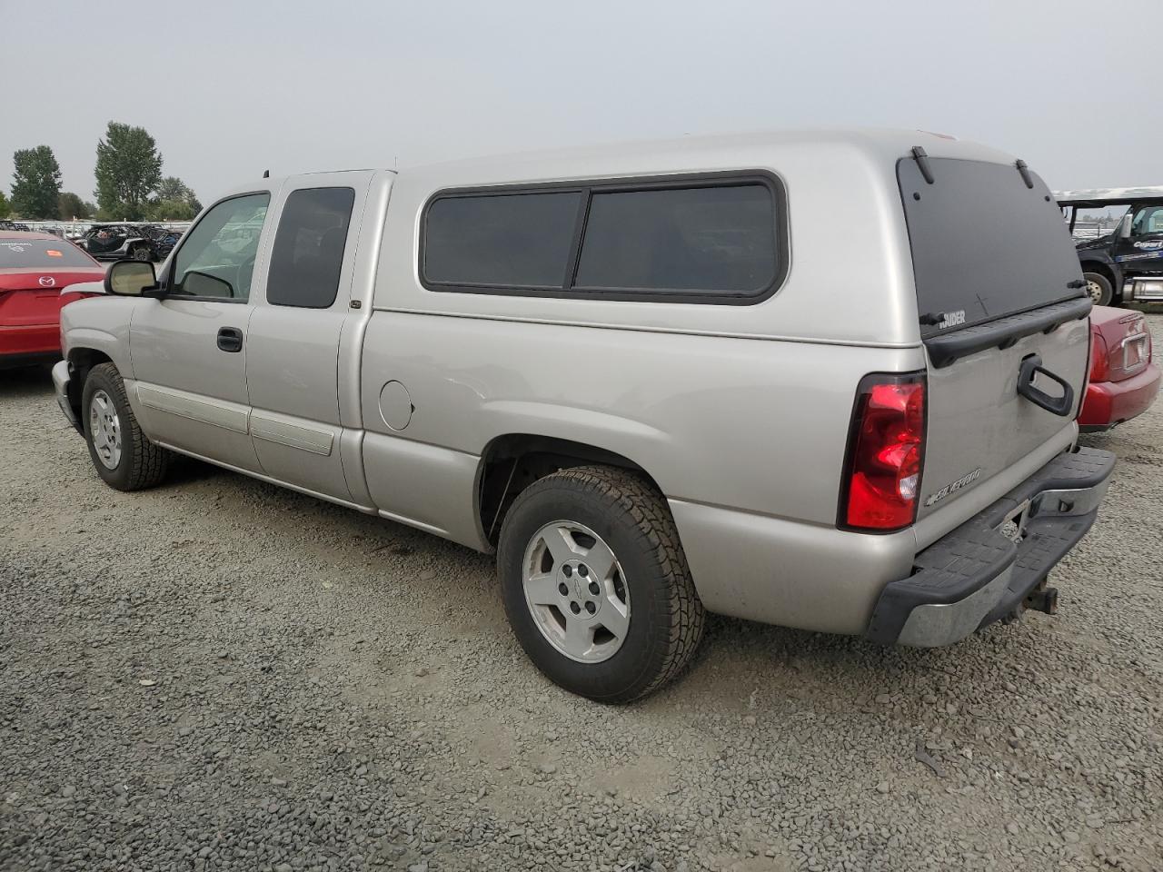 CHEVROLET SILVERADO 2006 silver  flexible fuel 1GCEC19Z46Z111529 photo #3