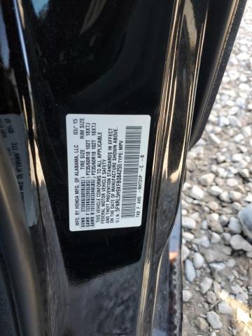 2015 HONDA 10HP MOTOR 5FNRL5H9XFB084255