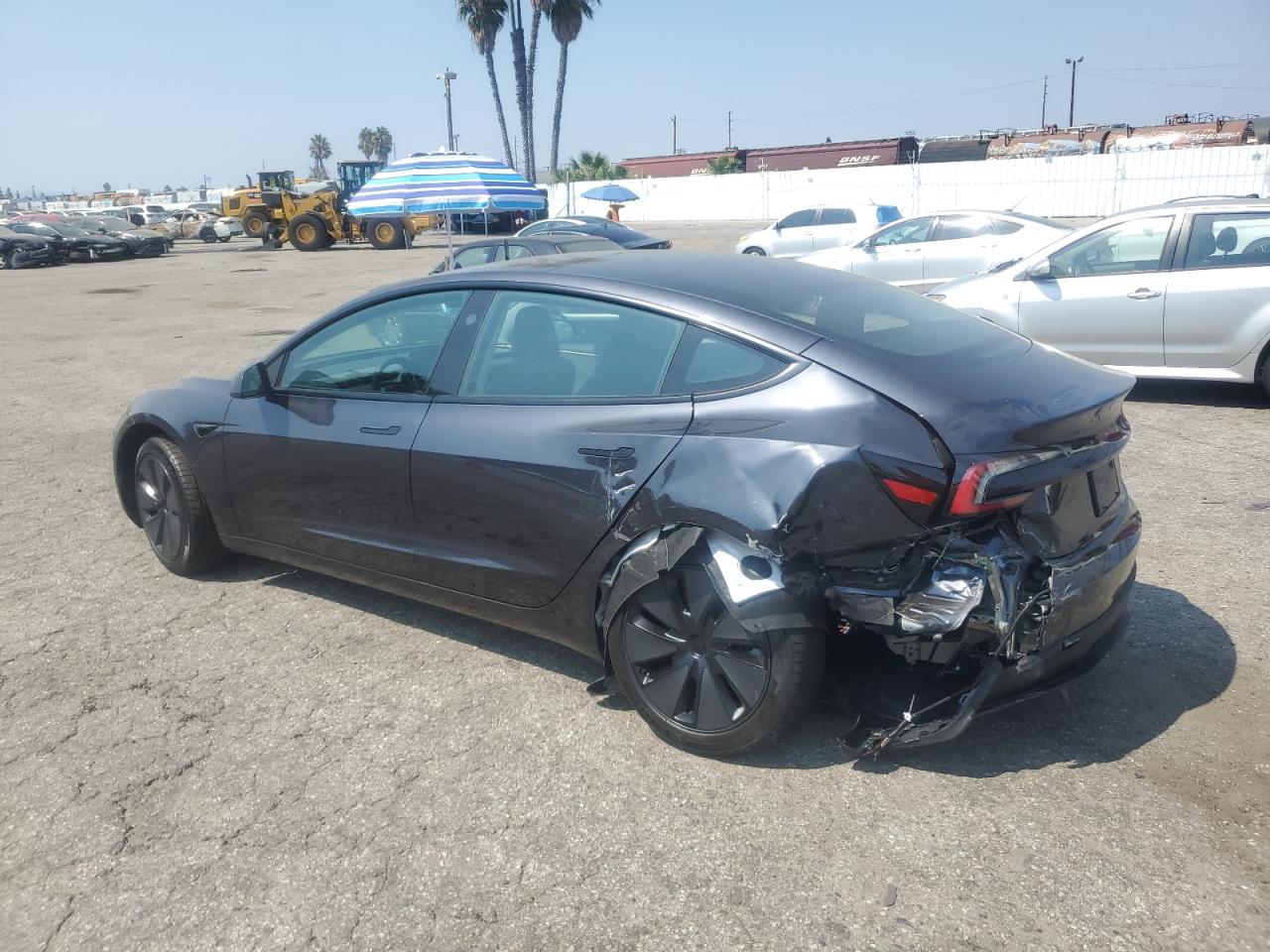 Lot #2976549578 2024 TESLA MODEL 3