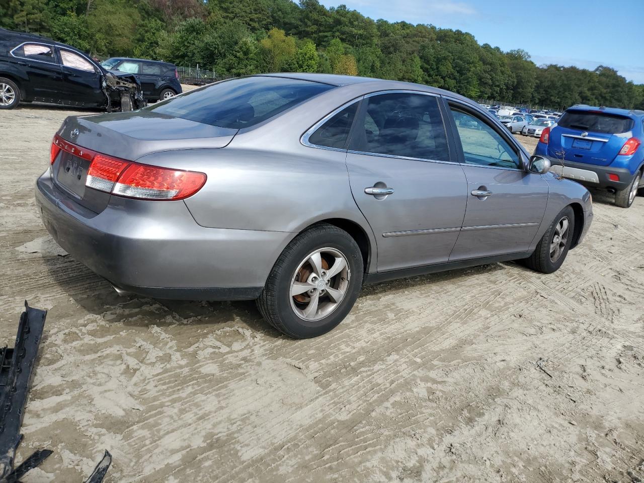 HYUNDAI AZERA 2007 tan  gas KMHFC46F07A138710 photo #4