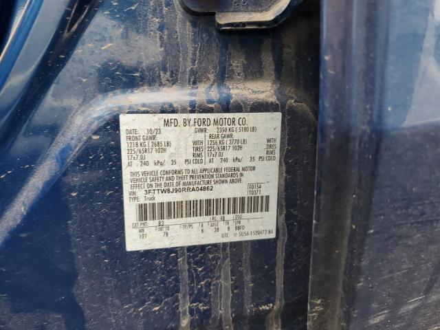2024 FORD MAVERICK X - 3FTTW8J90RRA04862